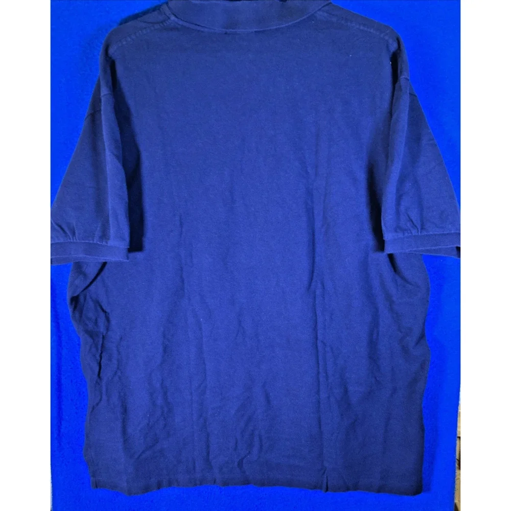 Polo By Ralph Lauren Men XXL Royal Blue Polo Shirt Short Sleeve red pony